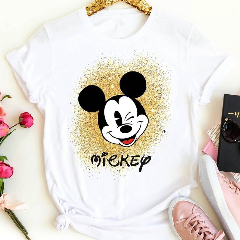 Camiseta Personalizada Colecao Disney Mickey Minnie Margarida Donald Pluto Shopee Brasil