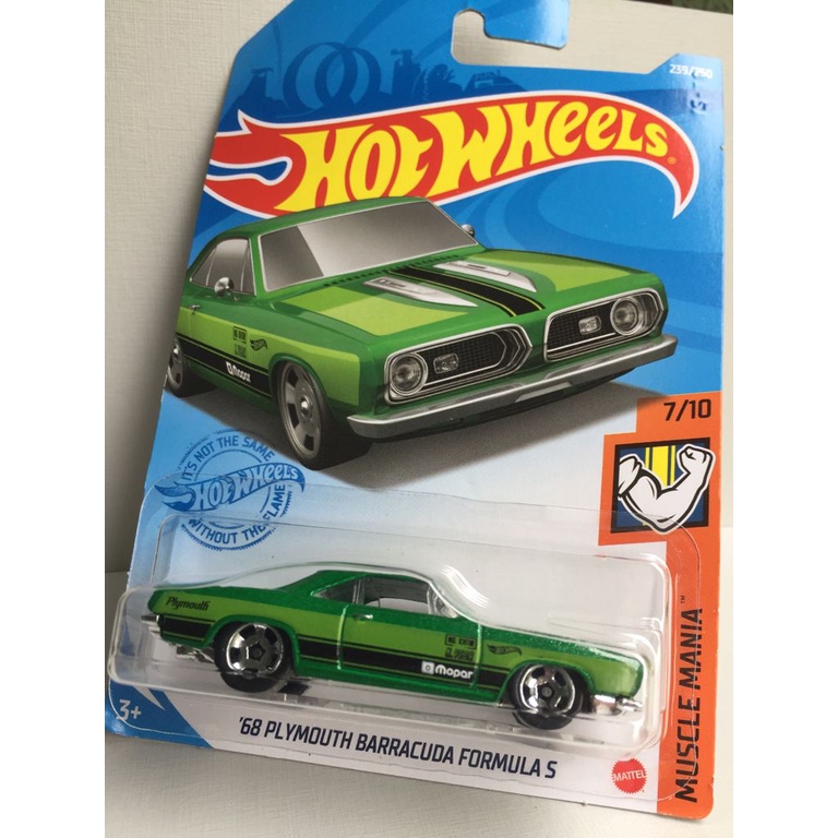 68 plymouth barracuda formula s hot on sale wheels