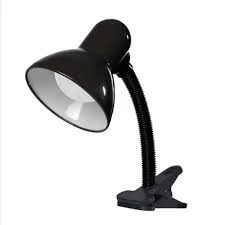 Luminaria De Mesa Com Garra Presilha Articulavel Bivolt Sala Trabalho Escritorio Abajur