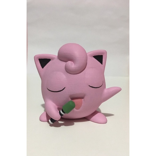 Jigglypuff Pokémon Estátua Decorativa Fofo E Leve Plástico - R$ 100