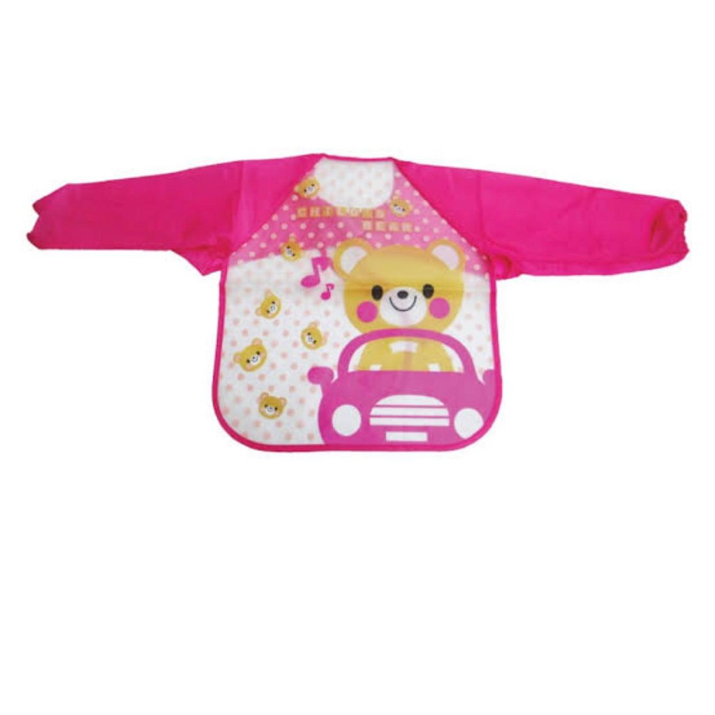 Babador De Bebê À Prova De Bagunça, Manga Impermeável, Manga