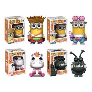 Funko Pop Minions Meu Malvado Favorito 3 Brinquedo Infantil Boneco Presente Minions Chaveiro Pingente