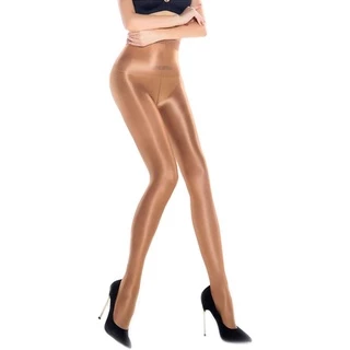 Meias Femininas Brilhantes de Seda 70d