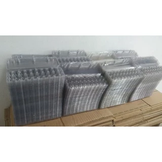 300 embalagens plásticas (30 ovos)