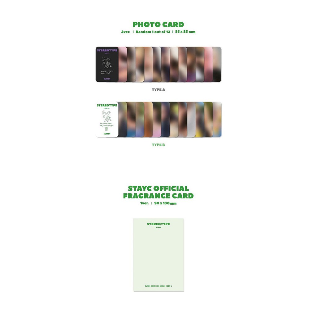 STAYC - STEREOTYPE (1st Mini Album) | Shopee Brasil