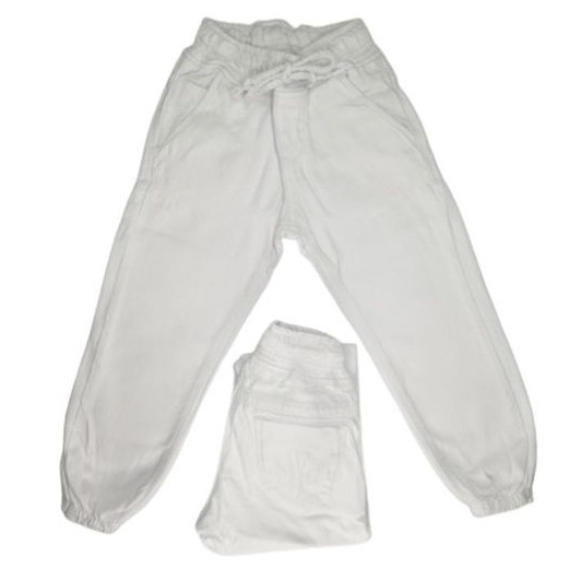 Calça infantil clearance branca masculina