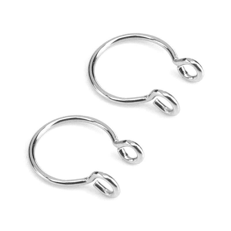 Piercing Fake Argola Septo nasal falso aço inox unissex Envio Imediato!!!