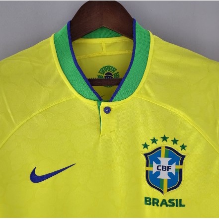 Camisa de Time Brasil Amarela Seleção Brasileira 2022 ADULTO P , M, G 