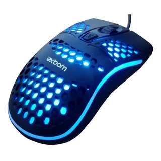 Mouse Colmeia Ultra Leve Gamer Usb Preto