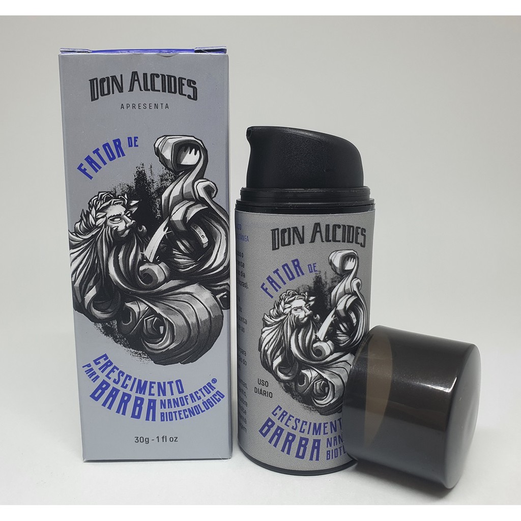 Fator de Crescimento para Barba Don Alcides com Nanofactor IGF ...