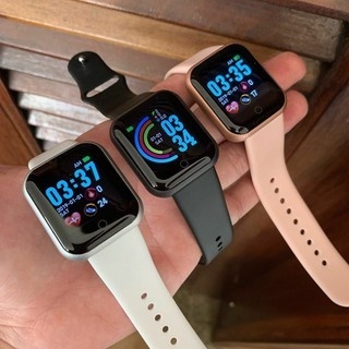 Smartwatch Y68/D20 Relógio Inteligente Varias Cores Com Monitor Cardíaco Bluetooth USB