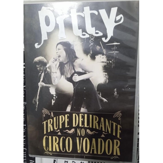 DVD Pitty Trupe Delirante no Circo Voador Shopee Brasil