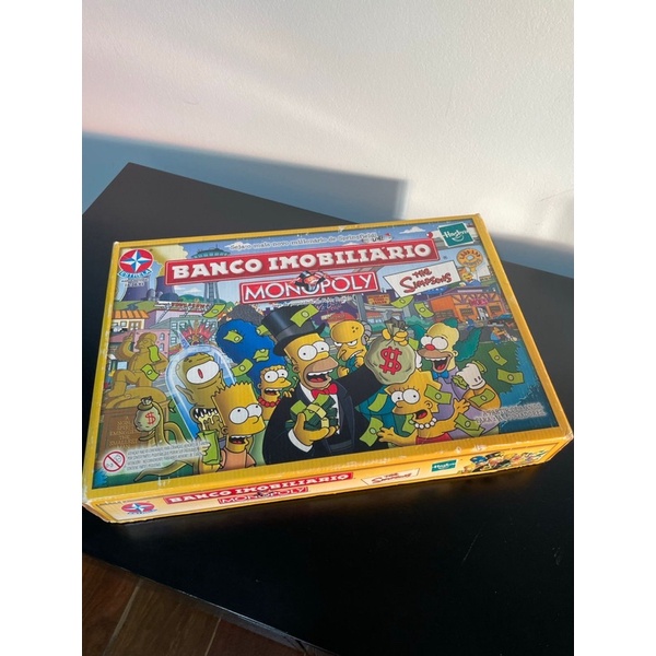 Banco Imobiliário - The Simpsons | Shopee Brasil