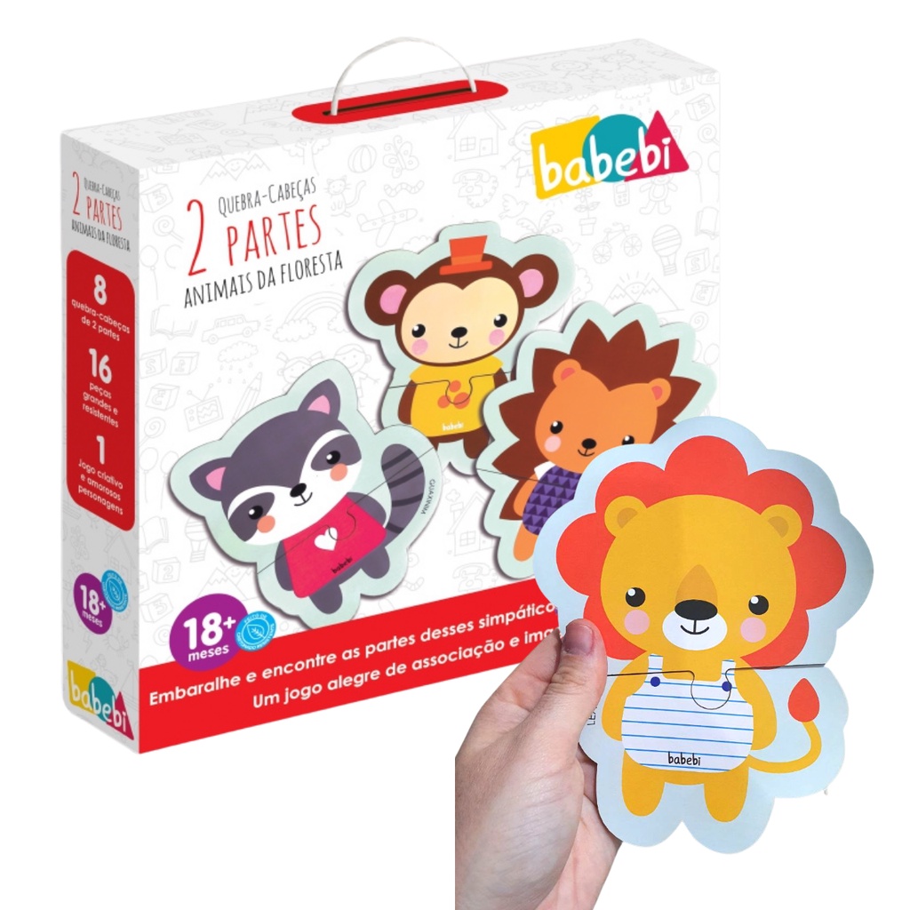 Quebra-cabeças para crianças de 2 anos,Quebra-cabeças em forma de bebê  infantil - Quebra-cabeças de desenho animado/tema de animais para crianças,  brinquedos montessori para bebês : : Brinquedos e Jogos