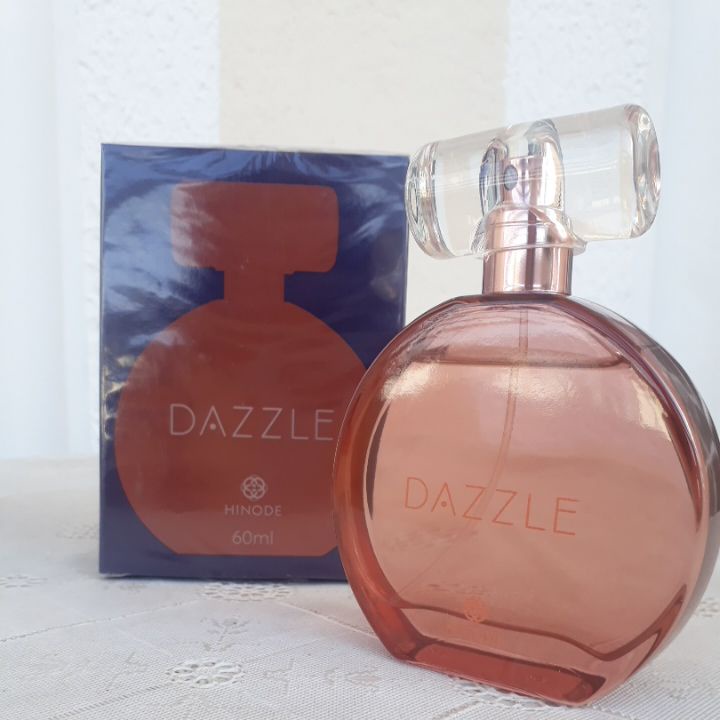 Perfume DAZZLE COLOR CHAMPAGNE 60ml Hinode + BRINDE