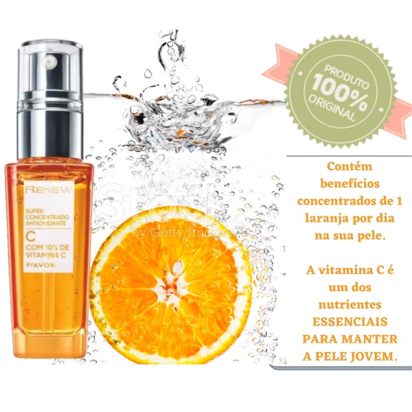 Vitamina C Avon Renew Super Concentrado 30ml | Shopee Brasil