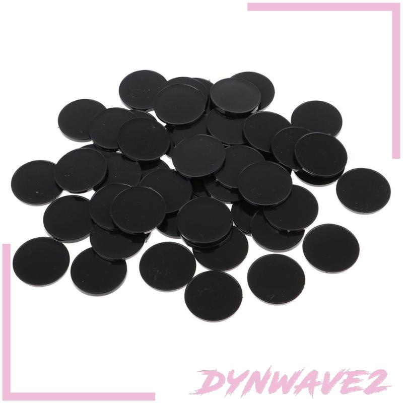 [Dynwave2] 50x Base Redonda 22mm Suporte Para Exibição Em Miniatura RPG Wargames Accessory