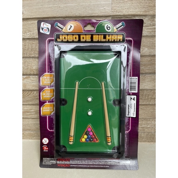 Jogo De Sinuca Completo - 240C - Braskit - Real Brinquedos
