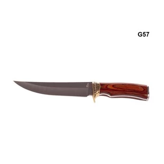 Faca De Caça Modelo Luxo C/ Bainha Nylon G57