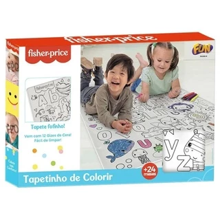 Fisher Price Tapete Para Colorir Com Giz De Cera F00558 Fun