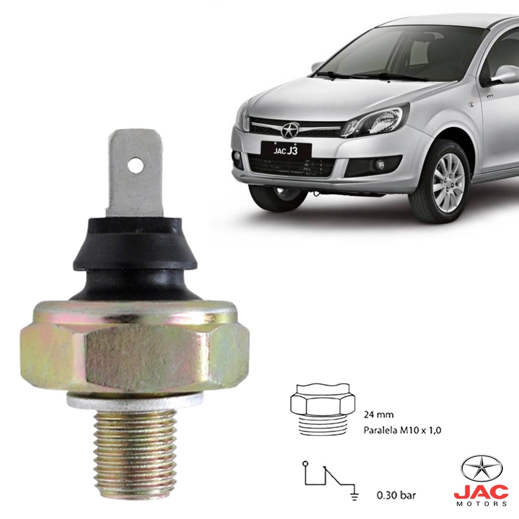 Interruptor Óleo Jac Motors J2 J3 J3 Turin 2011/2016 4069 Intermec