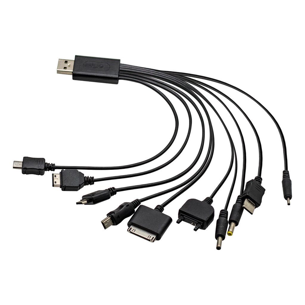 Cabo USB Multi Carregador Universal 10 Em 1 | Shopee Brasil