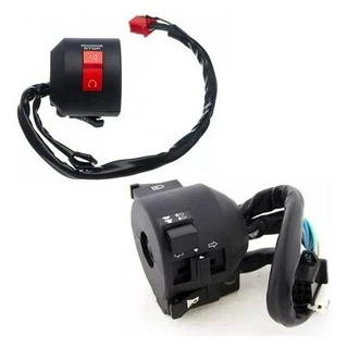 Kit Chave Punho Luz + Punho De Partida Cb 300 Md Original