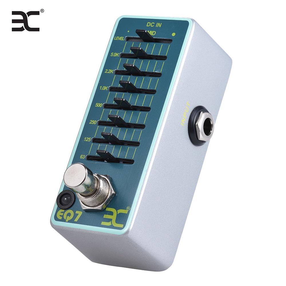 Pedal Equalizador De Efeito EQ7 Analógico 7-Band true bypass FS Com Projetado