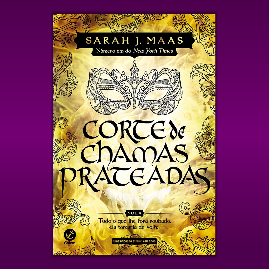 Livro - Corte de Chamas Prateadas (Vol. 4) - Capa Antiga - Sarah J ...