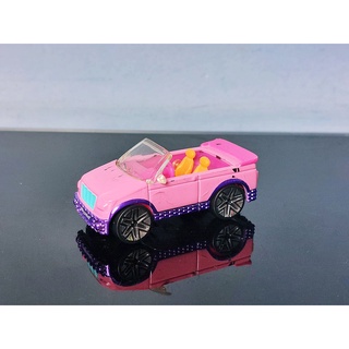 Pista De Corrida Da Polly Pocket + 2 carrinhos e mini Pollys