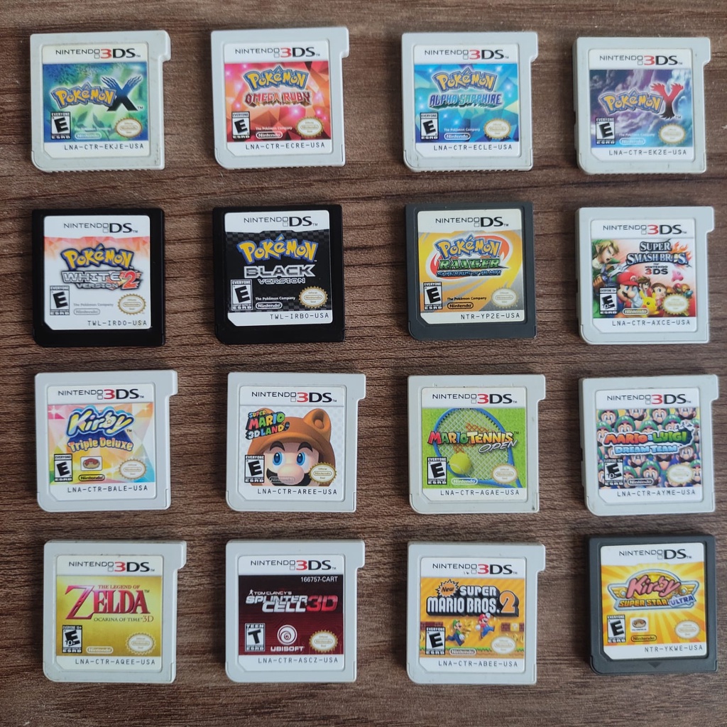 Jogos de Nintendo DS/3DS, Mário, Zelda, Pokemon Platinum Jogos de Nintendo DS/3DS, Mário, Zelda, Pokemon Platinum