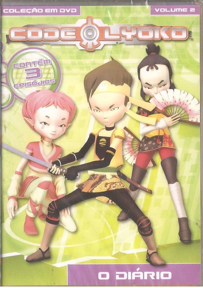 Dvd Code Lyoko - Volume 2 - O Diário | Shopee Brasil