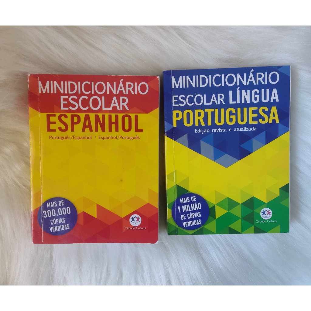 Dicionário Mini Ciranda Cultural - ESPANHOL - Dokassa Distribuidora