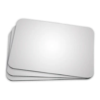 Mouse Pad Liso Em Neoprene Para Sublimação - Kit Com 50 Unid