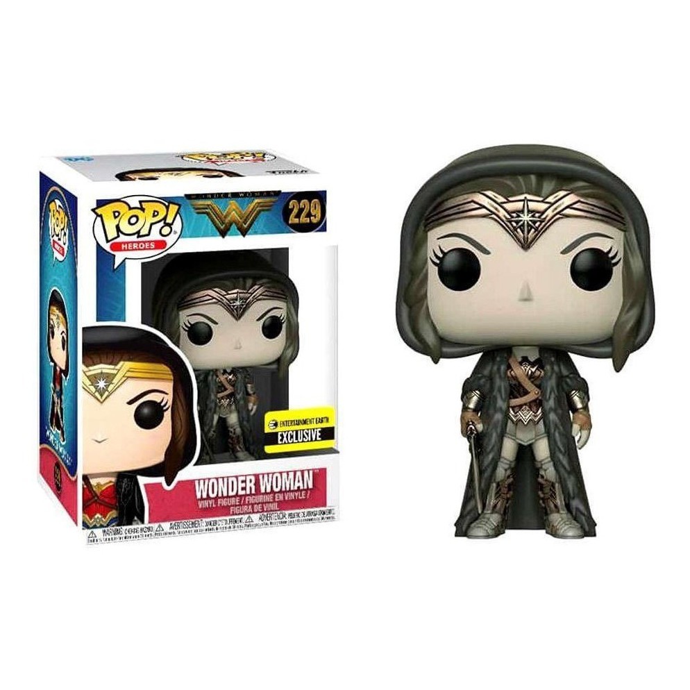 Funko POP! DC Comics: Wonder Woman Justice League - Collectable Vinyl Figure For Display - Gift Idea - Official Merchandise - Toys For Kids & Adults