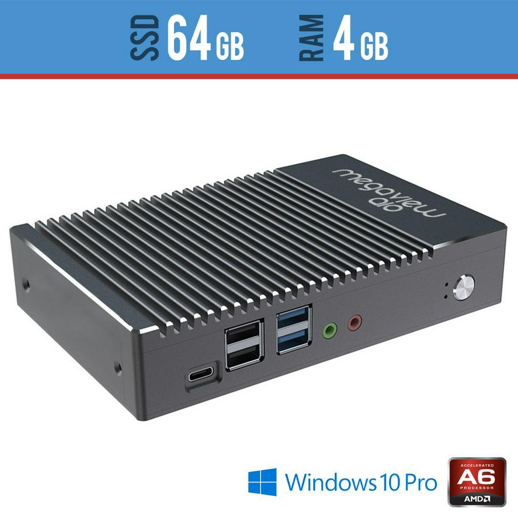 MINI PC MEGAVIEW K1 AMD- 4GB WINDOWS PRO COM SSD | Shopee Brasil