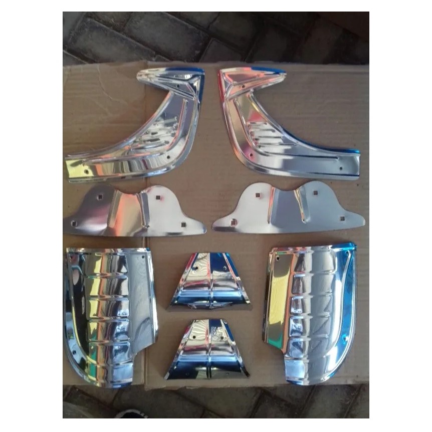 Kit Inox Fusca - 8 Peças | Shopee Brasil