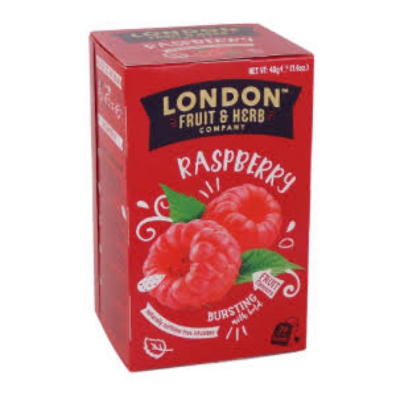 Ch London Fruit Herb Importado Raspberry Framboesa 20 Sach s 40g