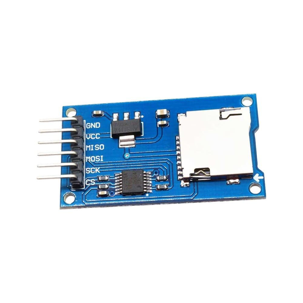 Leitor Cartão Micro Sd Modulo para Arduino FAT16 e FAT32 e Micro ...