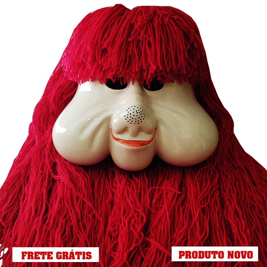 Mascara Do Fofão / Mascara Trenzinho Da Alegria / Novo