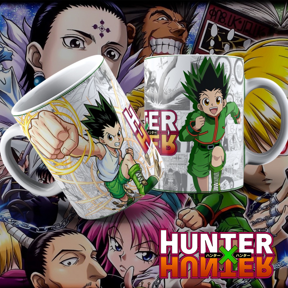 Caneca Hunter x Hunter Personagens anime desenho