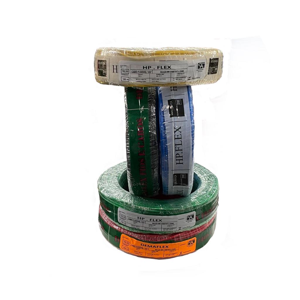 Fio Eletrico Cabo Flexivel 2,5mm 100 Metros.