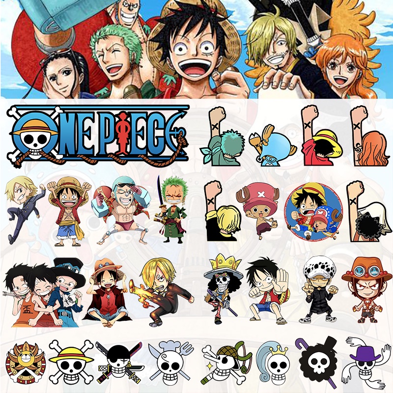 One Piece Desenhos animados Imprimir Tatuagens, Portgas D Ace