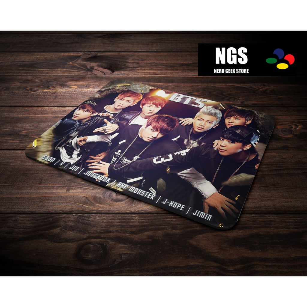 Mouse Pad Confort Coleção BTS Mod 10 | Shopee Brasil