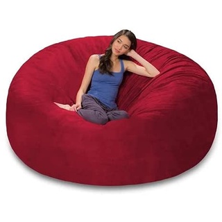 Puff Gigante Almofadão Sem enchimento 140x20 Diâmetro Varanda Sala Decoração Lançamento