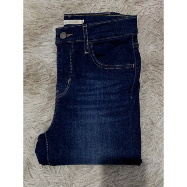 Calça jeans feminina hot sale levis cintura alta