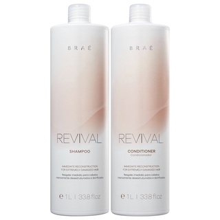 Kit Tratamento Diário BRAÉ Revival Profissional Duo