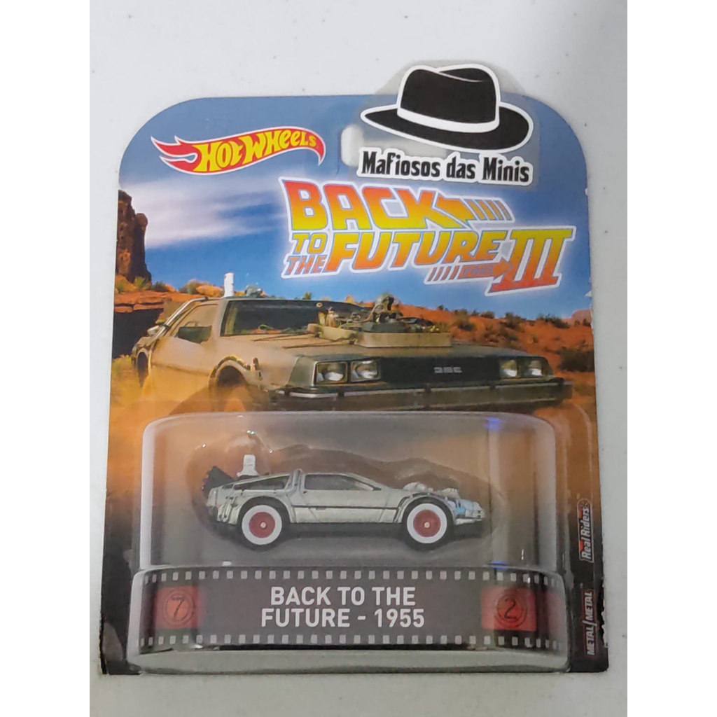Hotwheels Elite Back to the Future デロリアン Hot Wheels Delorean Back To The Future Time Machine Miniatur