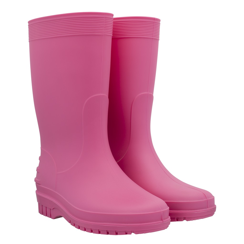 Bota galocha sales feminina rosa