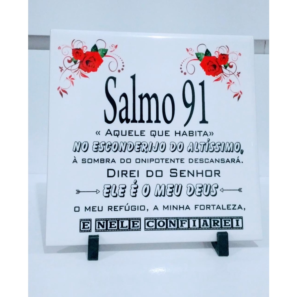 Azulejo Salmo 91